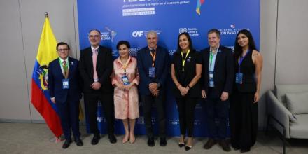 Ecuador fortalece su agenda económica y de cooperación en Panamá
