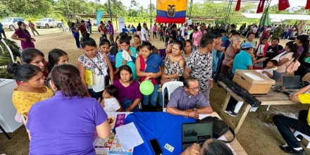 Brigadas sociales llevan servicios estatales a comunidades rurales de Pastaza