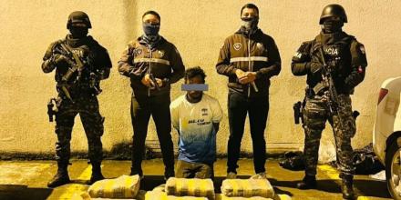 La Policía decomisó 147 kilos de marihuana en Carchi