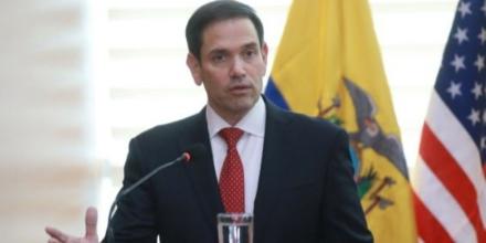 Marco Rubio visitará Ecuador en los primeros días de septiembre