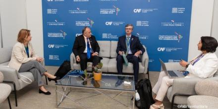 Ecuador y FAO refuerzan cooperación agrícola rumbo a 2026