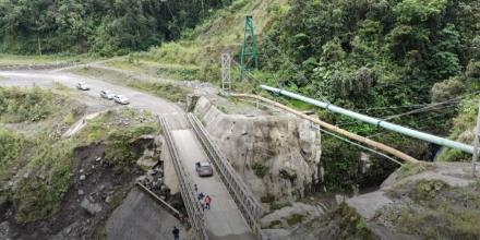 El tramo San Carlos-Sucumbíos, en la vía E45, fue inspeccionado