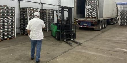 Argentina inauguró el envío de naranjas frescas a Ecuador