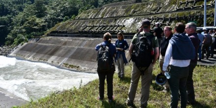 Delegación estadounidense inspeccionó Coca Codo Sinclair