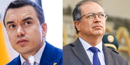 Crisis entre Ecuador y Colombia escala tras acusaciones de Noboa y anuncio de demanda de Petro