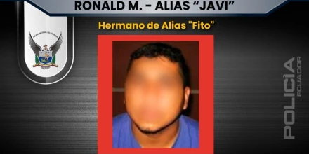 Hermano de alias ‘Fito’ fue capturado en Colombia y será trasladado a Ecuador