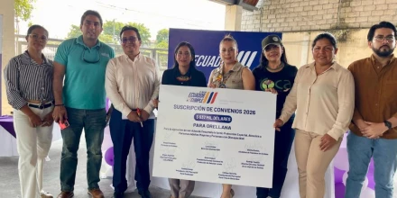 Ministerio de Desarrollo del Ecuador firma convenios en Orellana para ampliar atención social de grupos vulnerables 