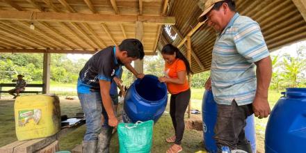 Napo: Productores impulsan la agricultura con microorganismos 