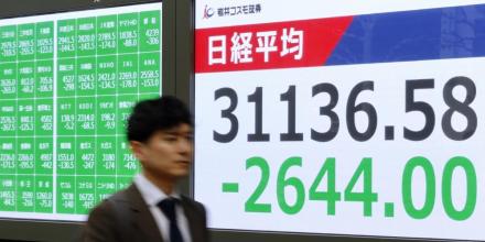 Las bolsas de Asia se desploman ante los aranceles de Trump