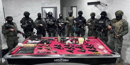 Armas, joyas y dinero fueron hallados en la casa donde se detuvo a 'Fito'