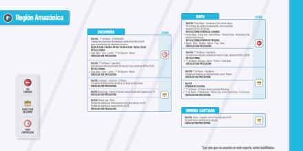 Informe Red Vial Región Amazónica - Junio 26 de 2025