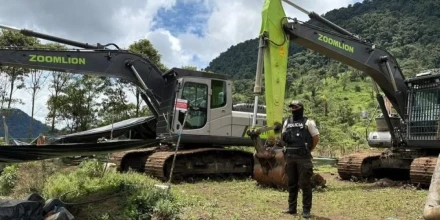 Detectan continuidad de minería en el río Abanico pese a controles oficiales