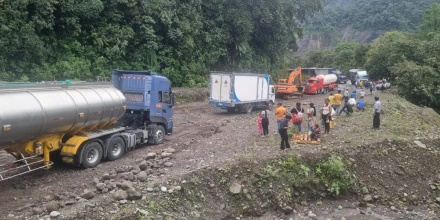 Anuncian cierre total de la vía E45 en sector Piedra Fina desde el 7 de abril