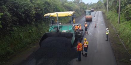 Napo: Gobierno verifica intervenciones viales que superan los $ 37 millones