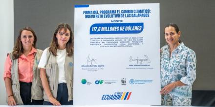 Ecuador invierte USD 117,6 millones en transición energética en las Islas Galápagos