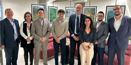 El embajador de Canadá conoció avances del proyecto Curipamba-El Domo