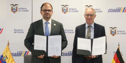Ecuador y Alemania fortalecen cooperación contra el crimen organizado y el narcotráfico