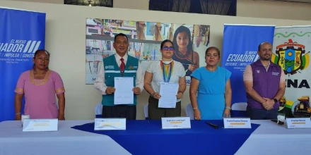 MDH y Municipio de Tena suscriben convenio para fortalecer emprendimientos en Napo