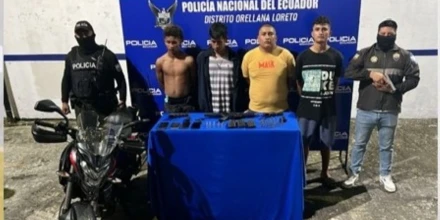 Operativo en Orellana deja cuatro detenidos vinculados a grupo armado