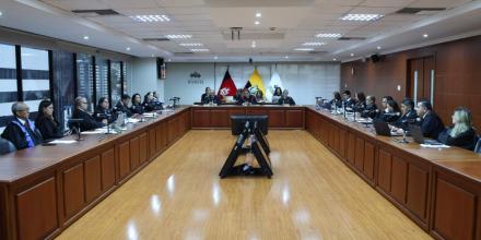 Corte Nacional de Ecuador avala terna enviada para la Judicatura y ratifica facultad de su Presidencia