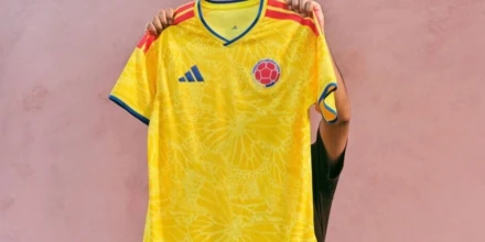 Colombia lleva mariposas al Mundial: así es la camiseta amarilla de 2026