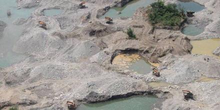 La minería ilegal sigue imparable en Napo