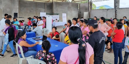 Brigada social llevó servicios del Estado a habitantes de Yaupi, en Morona Santiago