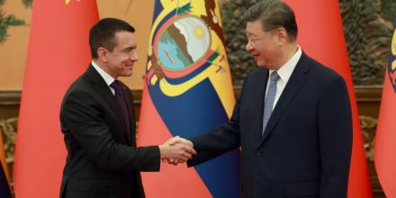 Daniel Noboa y Xi Jinping refuerzan la alianza Ecuador-China