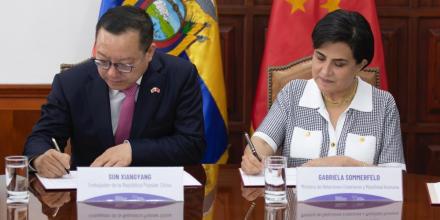 China donó $ 28 millones para impulsar reactivación económica