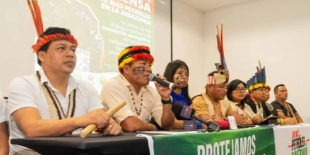 Indígenas de Pastaza llevan a foros internacionales el rechazo a la expansión petrolera