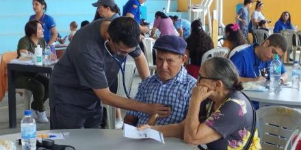 Sucumbíos: 870 habitantes de Jivino Verde recibieron atención médica gratuita