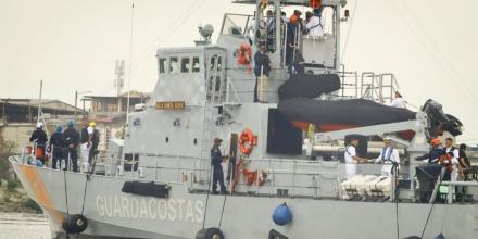 Ecuador incorporó una lancha guardacostas donada por EE.UU.