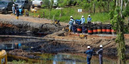 Nuevo derrame de petróleo ocurrió en Orellana