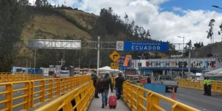 Bloqueo en Rumichaca evidencia el impacto de la disputa arancelaria entre Colombia y Ecuador