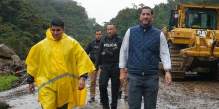 El Gobierno busca restablecer la conectividad vial en Napo