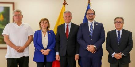 Ecuador y la Unión Europea fortalecieron cooperación en seguridad