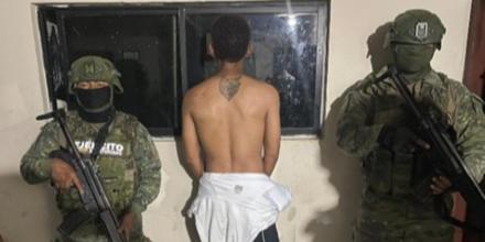 El Ejército capturó a integrante de Los Choneros en Orellana