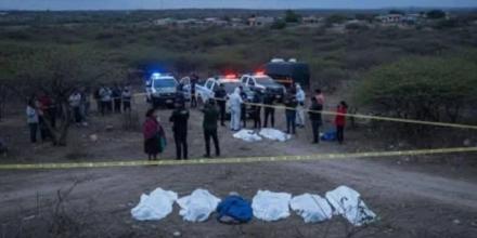 6 cuerpos calcinados fueron hallados en Colonche