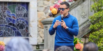 Inversión, seguridad y sostenibilidad, ejes del viaje de Noboa a Suiza y Bélgica