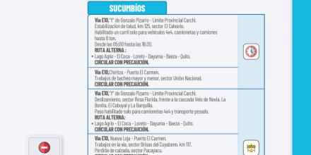 Informe Red Vial Región Amazónica - Octubre 13 de 2025