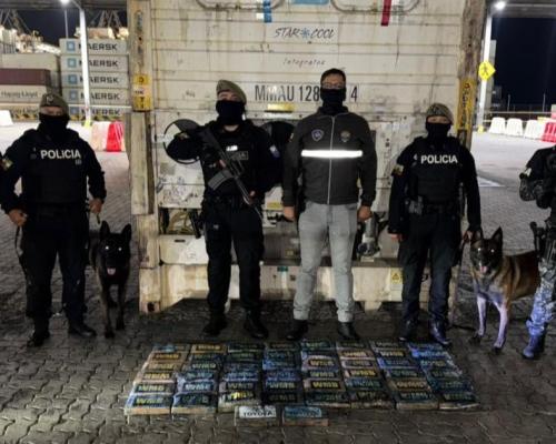 La droga tenía un valor de 1,4 millones de dólares