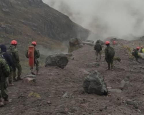 Factos participaba el domingo en una carrera que concluía en la Laguna de los Patos