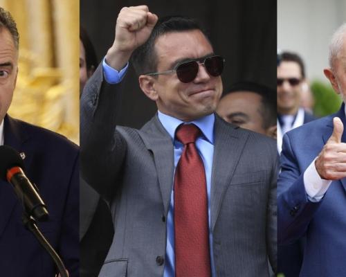  Noboa fue también el que más mejoró su valoración en comparación con el mes anterior