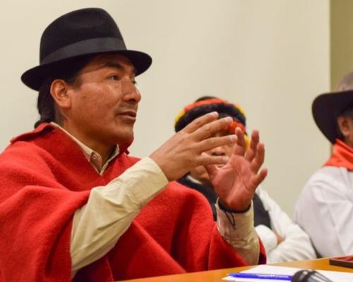La Conaie prepara el VIII Congreso para elegir el reemplazo de Iza