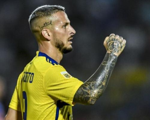 Benedetto anotó su último gol, el número 166 en su dilatada carrera futbolística, en febrero de 2024 con el Boca Juniors