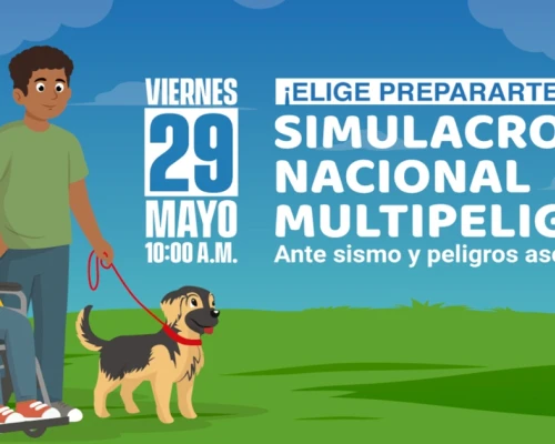 El ejercicio nacional convocado por Indeci busca preparar a la población frente a sismos, tsunamis y otros eventos naturales mediante protocolos de evacuación y respuesta inmediata.