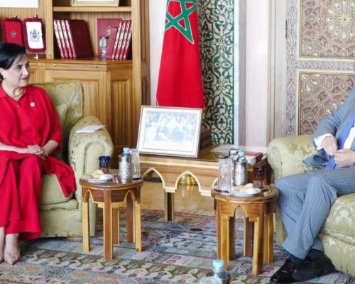 Se anunció también la apertura hoy de la embajada ecuatoriana en Rabat