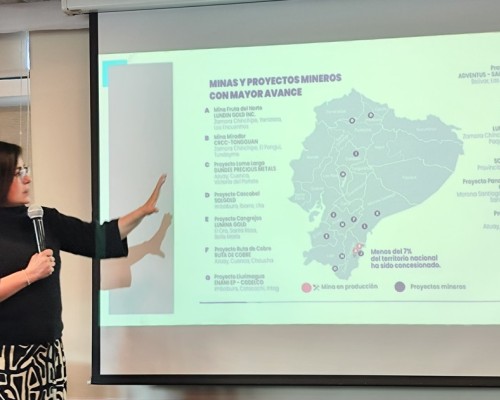 Los directivos visitaron la Comisión de Biodiversidad de la Asamblea Nacional