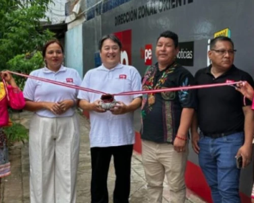 La inauguración se realizó en Pucallpa y marca la incorporación de una tercera señal macrorregional dentro del sistema público