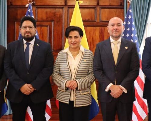 Joseph Humire, subsecretario de Guerra para Asuntos de Seguridad de las Américas, estuvo en Quito